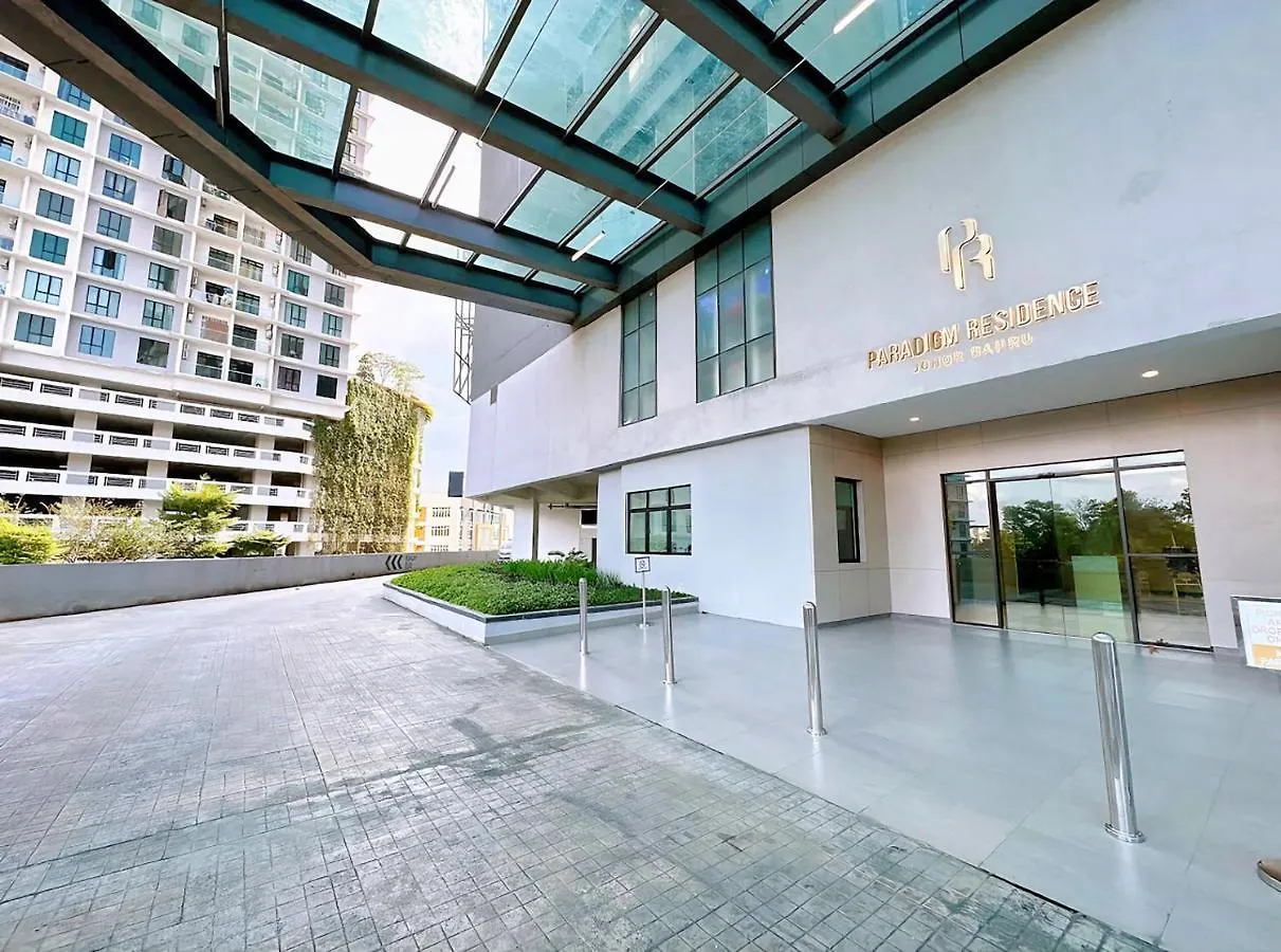 Paradigm Residence High Floor 2-3Pax Wi-Fi Netflix Projector Paradigm Mall Johor Bahru
