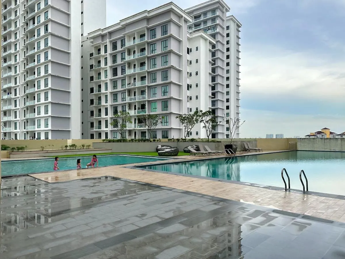 Apartment Paradigm Residence High Floor 2-3Pax Wi-Fi Netflix Projector Paradigm Mall Johor Bahru